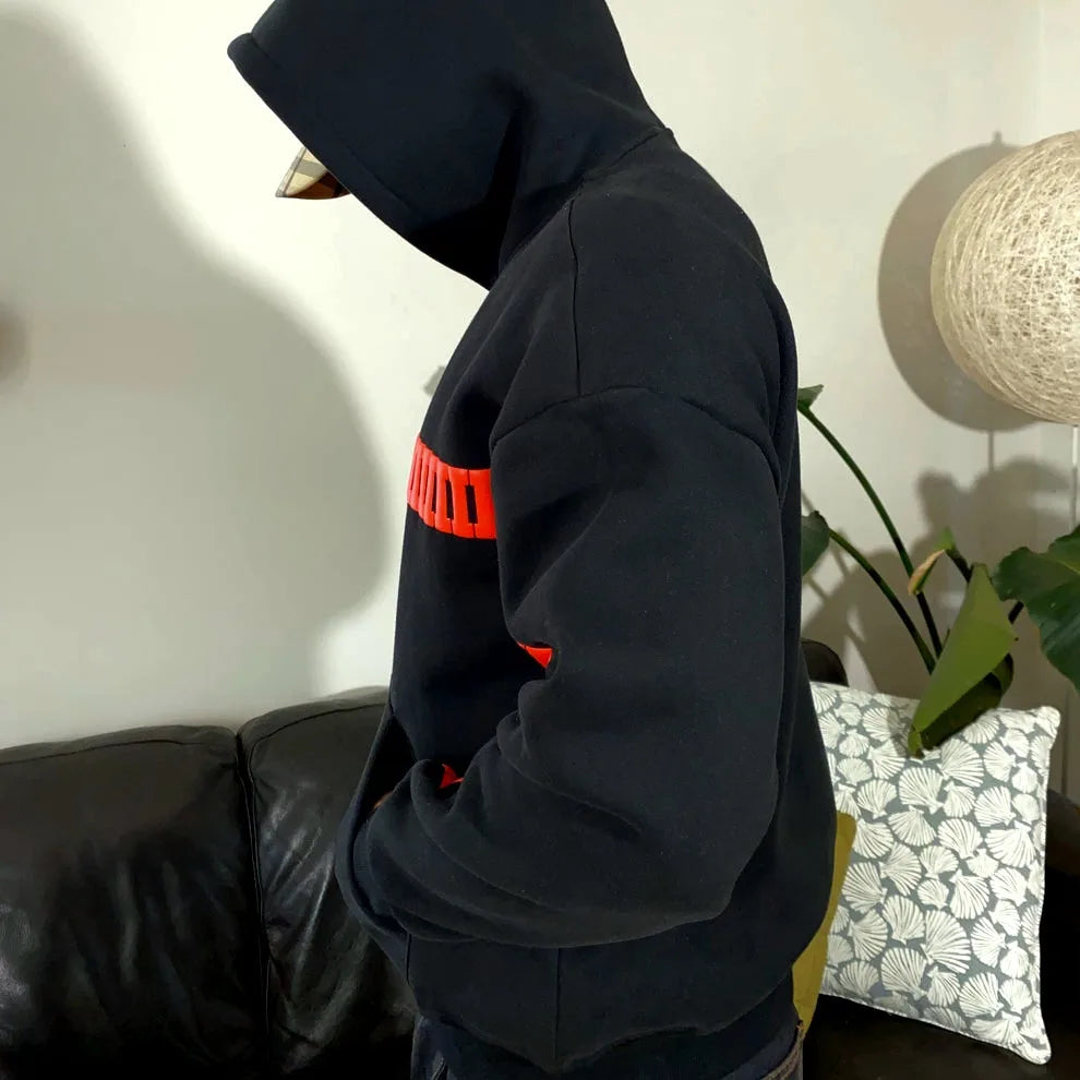 I LOVE THIS MUCH Hoodie in black.
