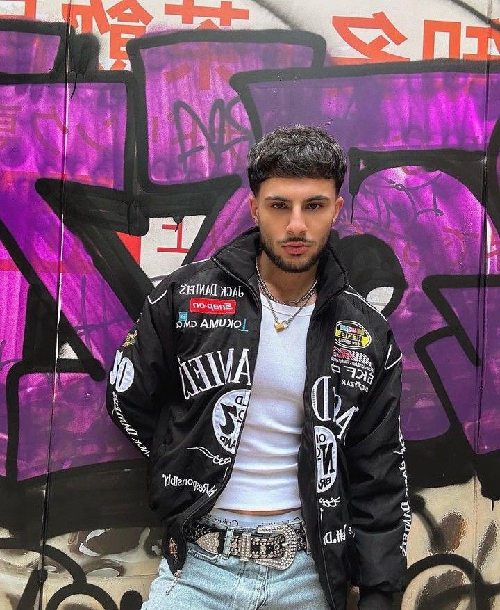 jack Daniels racing fully embroidered jacket in black.