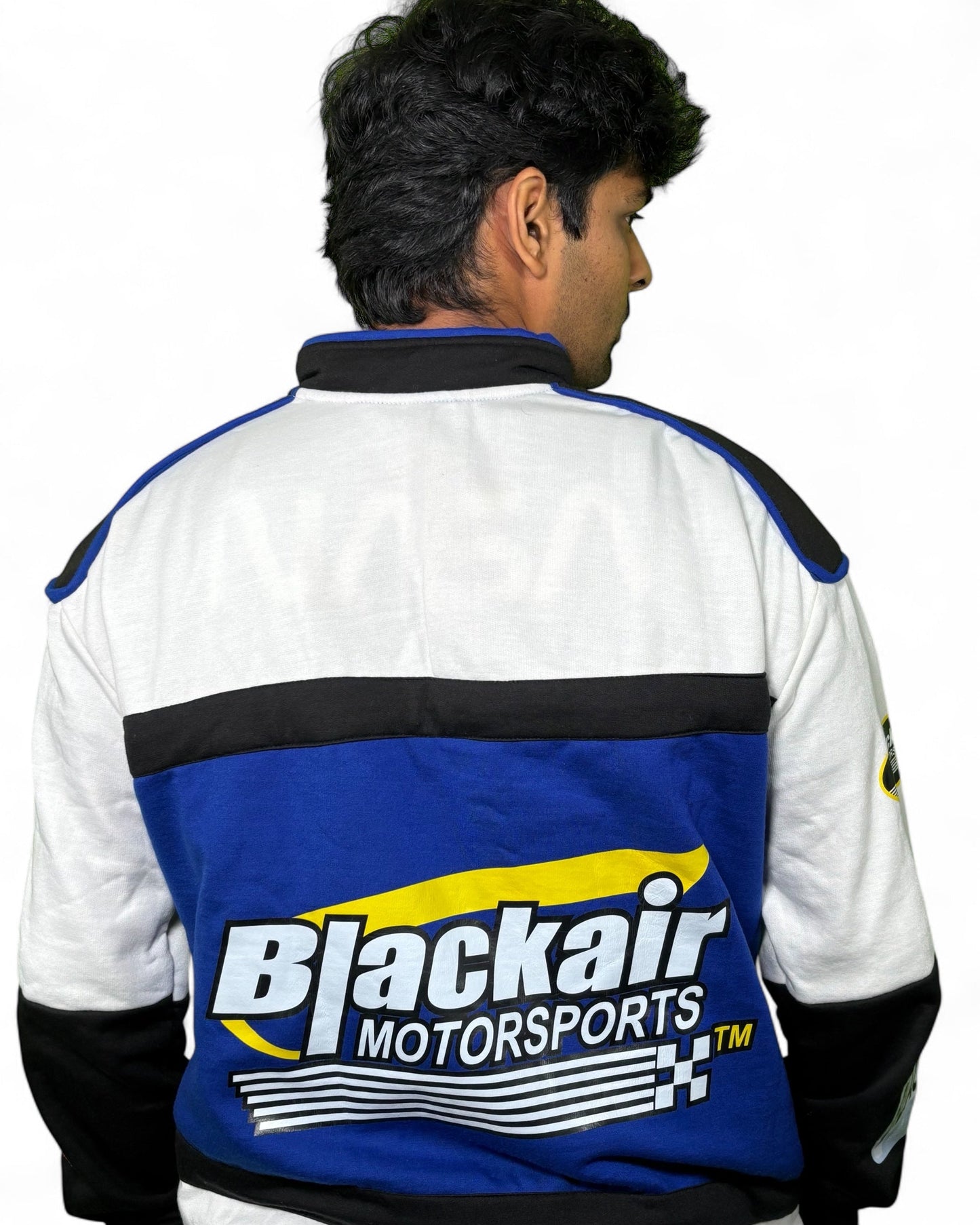 Black air jacket - Blue