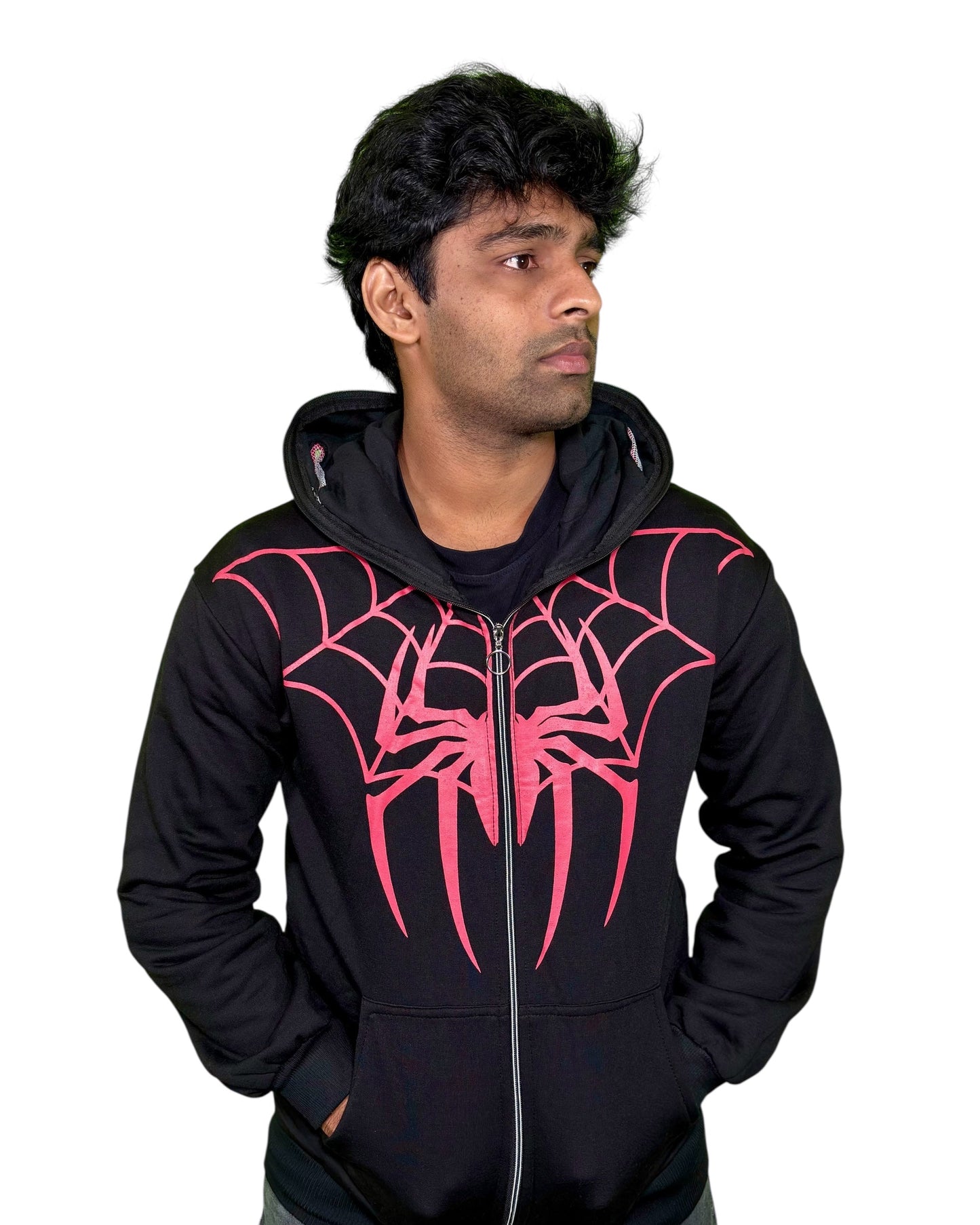 Masked Spider Hoodie - Black