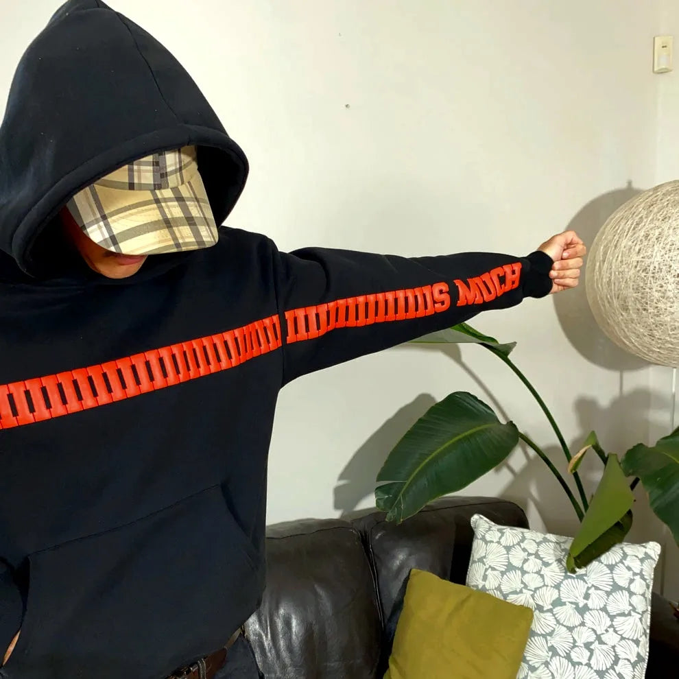 I LOVE THIS MUCH Hoodie in black.