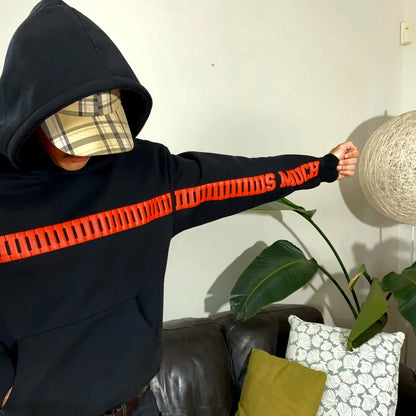 I LOVE THIS MUCH Hoodie in black.