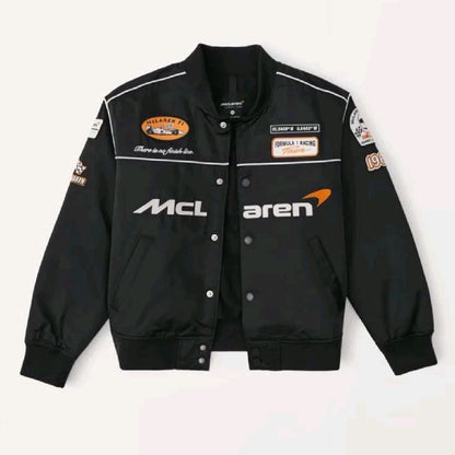 Mclaren racing jacket in black.