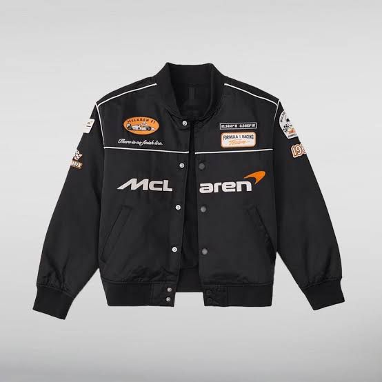 Mclaren racing jacket in black.