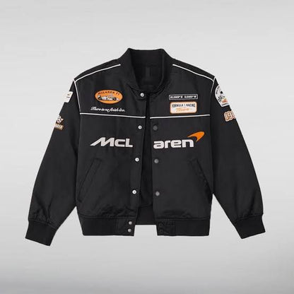 Mclaren racing jacket in black.