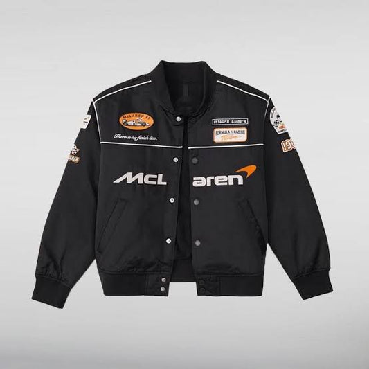 Mclaren racing jacket in black.