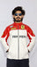 Ferrari racing fully embroidered jacket in white& red.