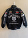 jack Daniels racing fully embroidered jacket in black.