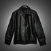 Classic Black Faux Leather Jacket – Timeless & Stylish.
