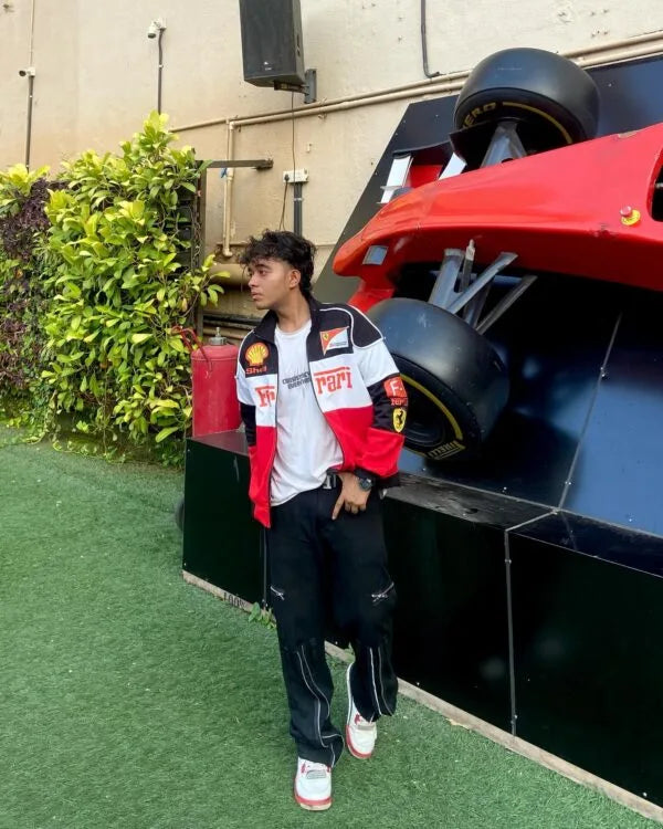 Ferrari F1 Vintage Racing Jacket – Iconic Motorsport Heritage