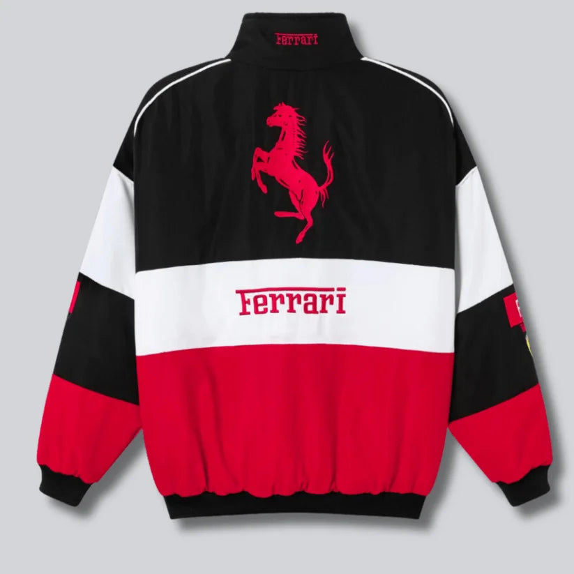 Ferrari F1 Vintage Racing Jacket – Iconic Motorsport Heritage