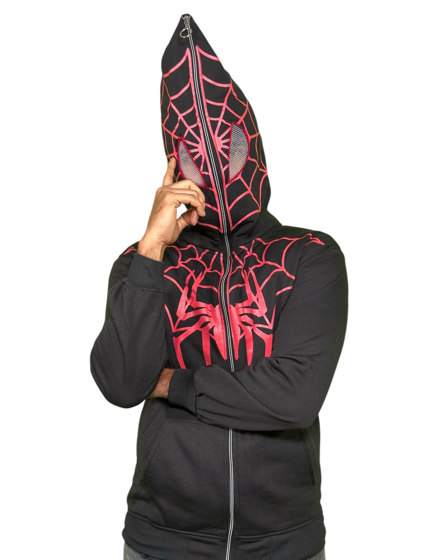 Masked Spider Hoodie - Black